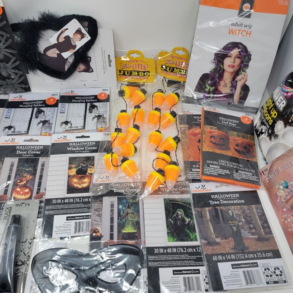Halloween Party Gear, costume embellishments and Decorations